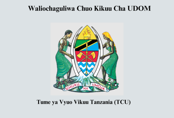 Waliochaguliwa Chuo Kikuu Cha UDOM