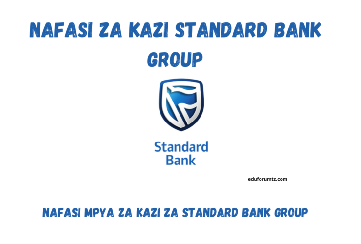 Nafasi za kazi Standard Bank Group