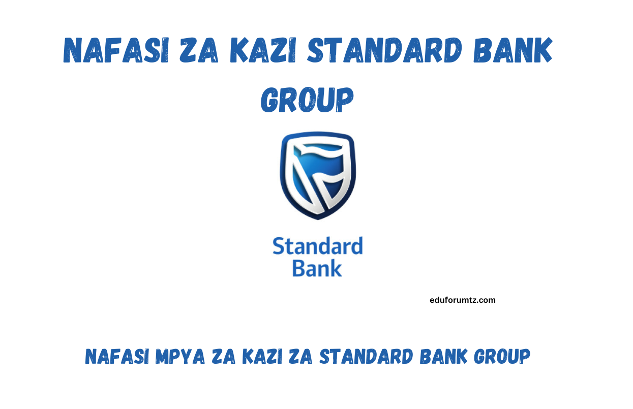 Nafasi za kazi Standard Bank Group