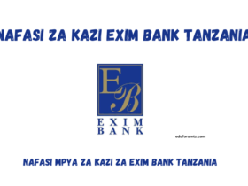 Nafasi za kazi Exim Bank Tanzania