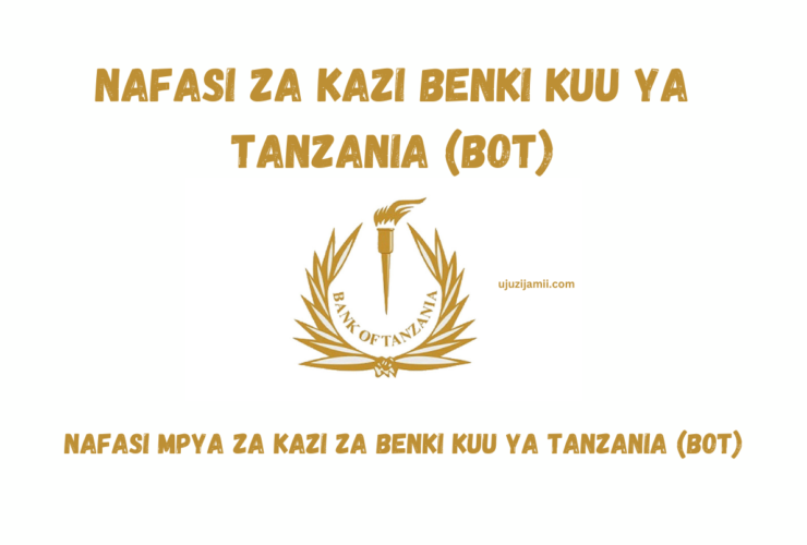 Nafasi za kazi Benki Kuu ya Tanzania (BOT)