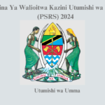 Majina Ya Walioitwa Kazini Utumishi wa Umma (PSRS)