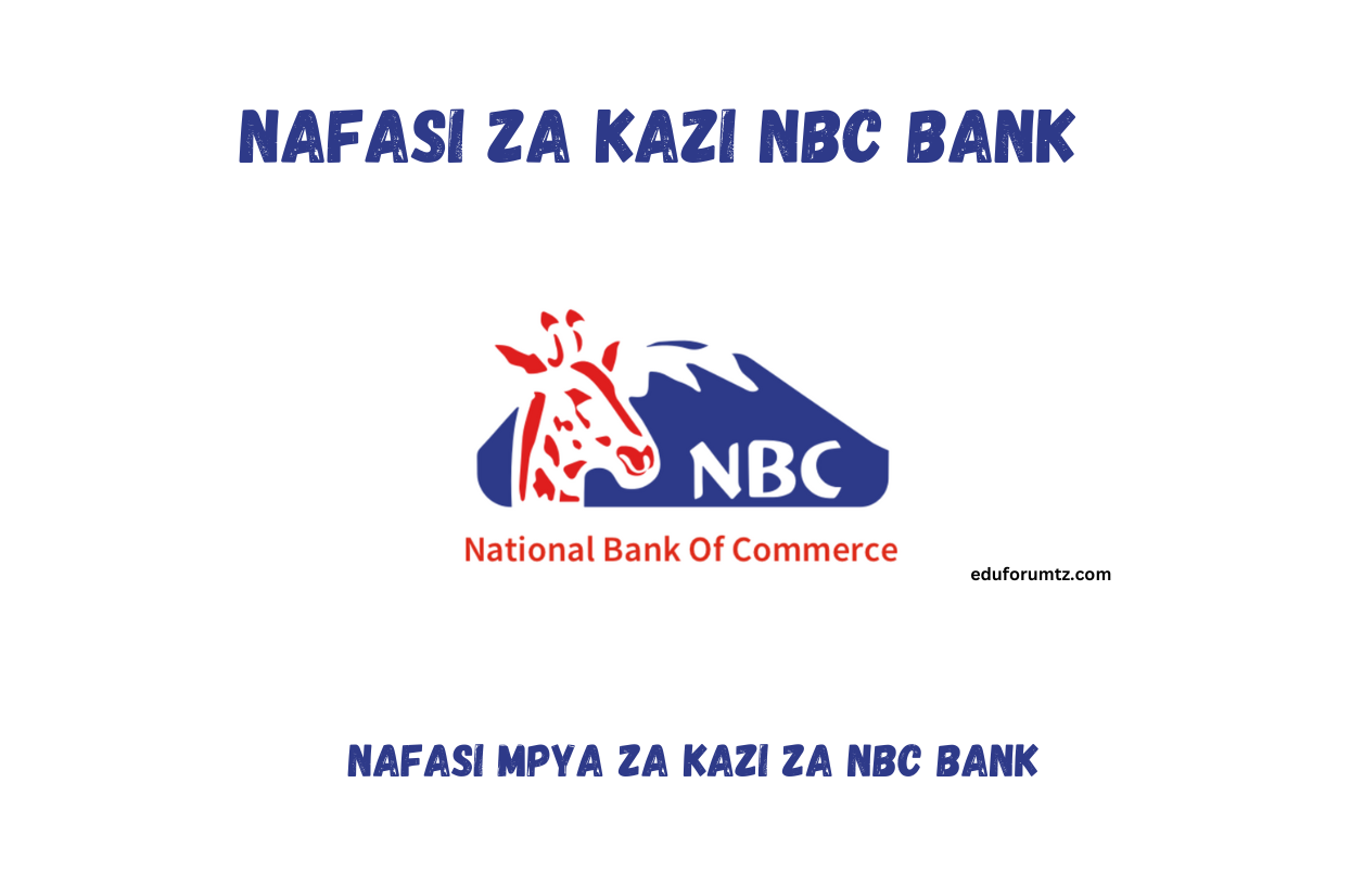 Nafasi za kazi NBC Bank