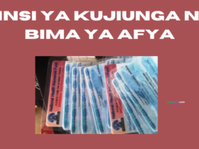 Jinsi ya kujiunga na bima ya afya