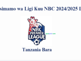 Msimamo wa Ligi Kuu NBC 2024/2025 Live