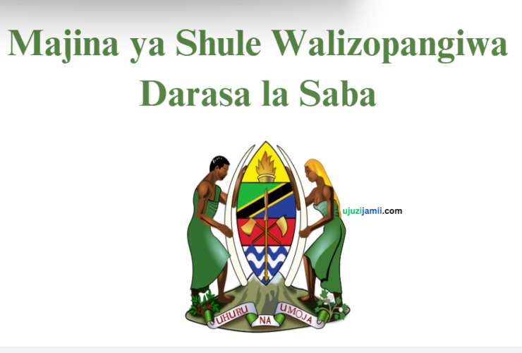 Majina ya Shule Walizopangiwa Darasa la Saba kwenda Kidato cha Kwanza