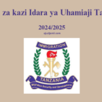 Nafasi za kazi Idara ya Uhamiaji Tanzania